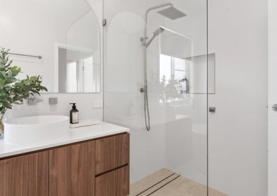 Flynn Dr, 54 (5) | Freeman Quality Builder Warwick QLD Modern contemporary house exterior with warm lighting and landscaped front garden.